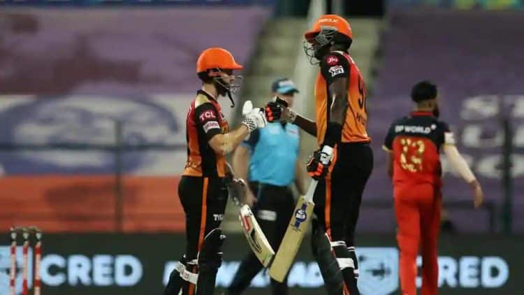 Kane Williamson and Jason Holder(SRH) (SRH VS RCB)