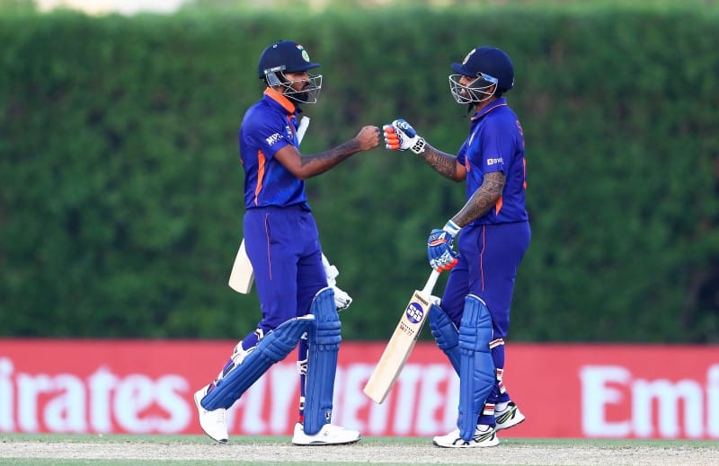 Hardik Pandya and Suryakumar Yadav |  Image: BCCI 