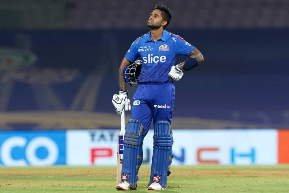 Suryakumar Yadav in Tata IPL 2022. Mumbai Indians (MI)