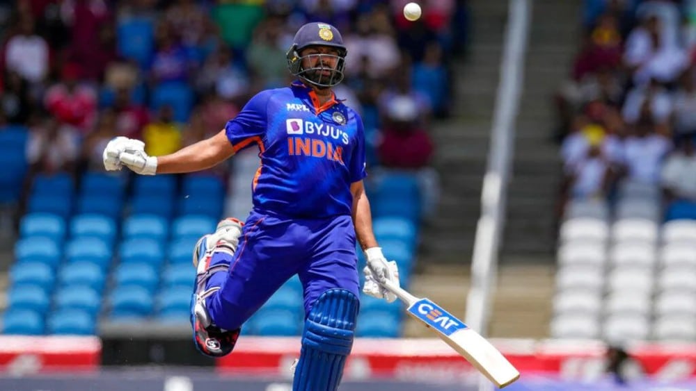 Rohit Sharma suffers back spasm, retires hurt in 3rd T20I against West Indies