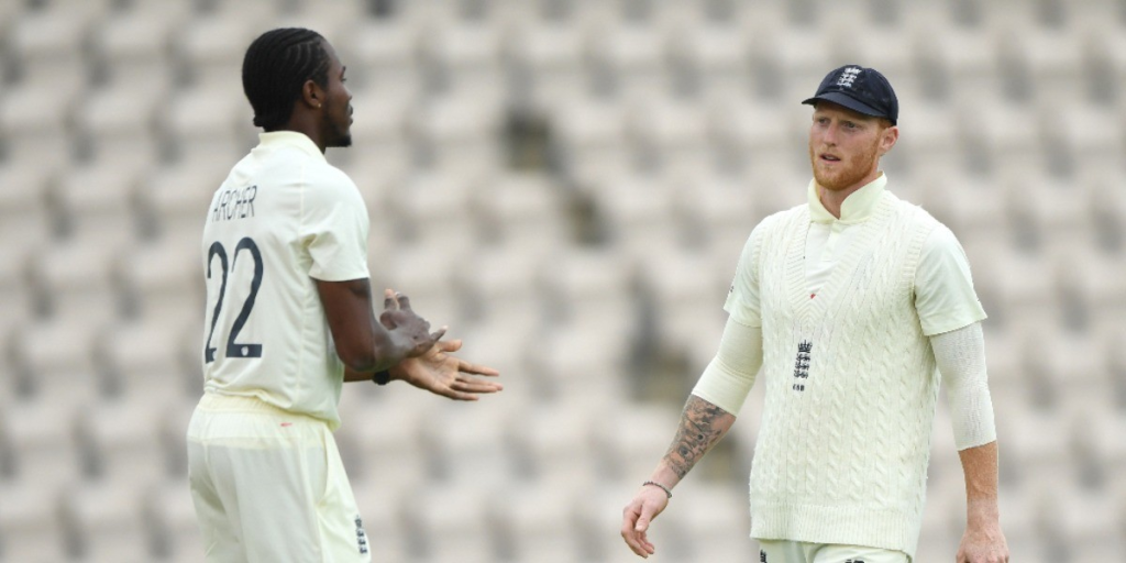 Jofra Archer and Ben stokes England test
