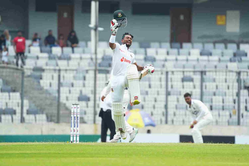 BAN vs AFG 2023: Najmul Hossain Shanto became the second Bangladeshi to score a century in both innings of Test <span class=