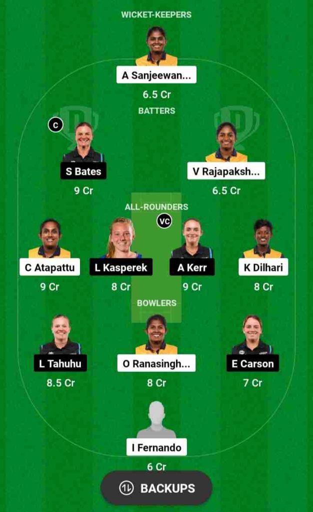 SL-W vs NZ-W Dream11 Prediction 3rd T20I 2023, P Sara Oval Colombo Pitch Report | Sri Lanka Women vs New Zealand Women Dream11 Team