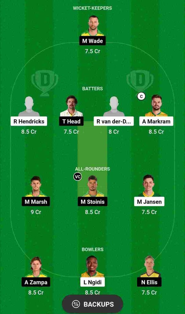 SA vs AUS Dream11 Prediction 1st T20I 2023, Kingsmead Stadium Cricket Ground Pitch Report | South Africa vs Australia 1st T20I Dream11 Team