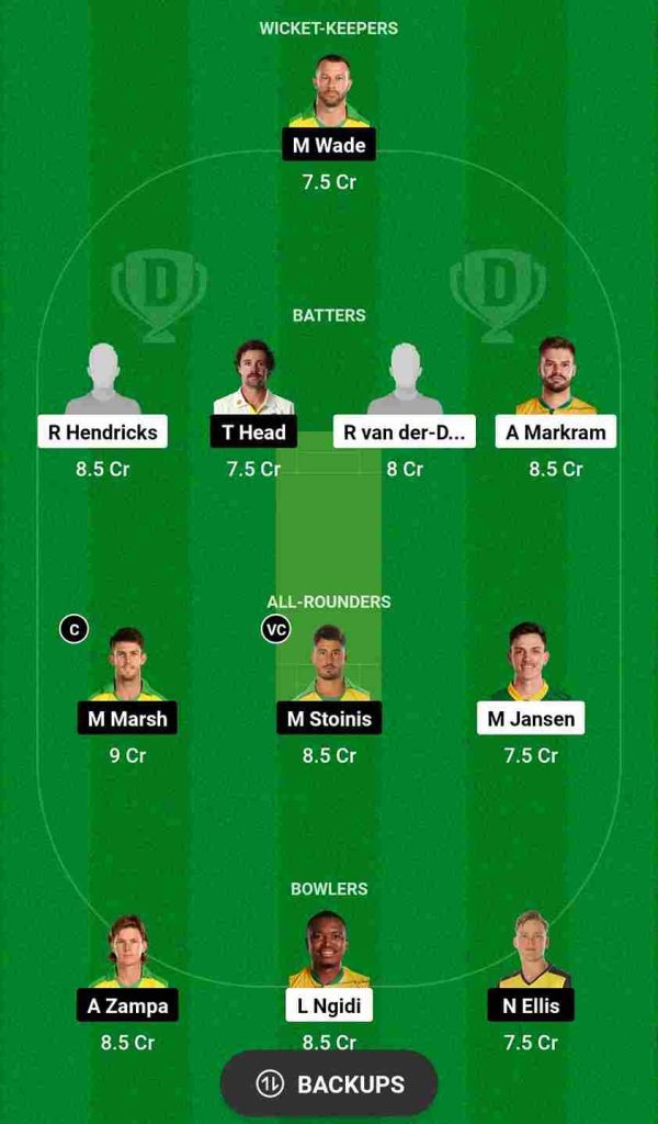 SA vs AUS Dream11 Prediction 1st T20I 2023, Kingsmead Stadium Cricket Ground Pitch Report | South Africa vs Australia 1st T20I Dream11 Team