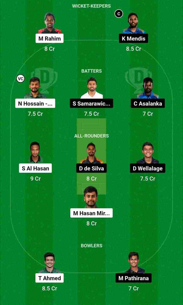 BAN vs SL Dream11 Prediction World Cup Warm-up Match | Bangladesh vs Sri Lanka Dream11 Team, Barsapara Cricket Stadium Guwahati Pitch Report