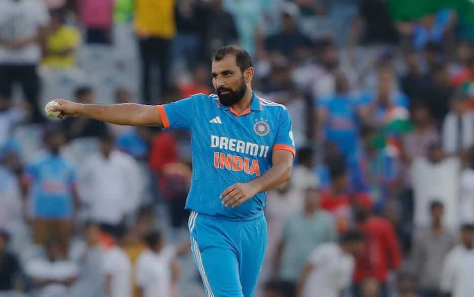 Mohammed Shami took five wickets