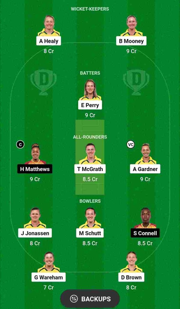 AUS-W vs WI-W Dream11 Prediction 1st ODI 2023 | Australia Women vs West Indies Women Dream11 Team, Allan Border Field Brisbane Pitch Report