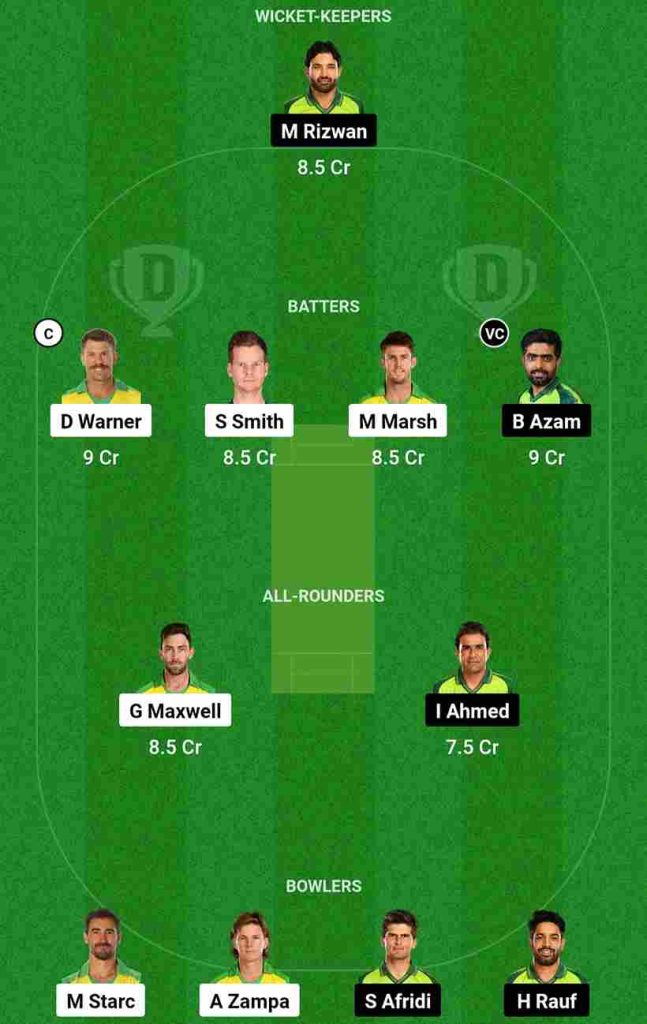 AUS vs PAK Dream11 Prediction 18th Match World Cup 2023 | Australia vs Pakistan 18th World Cup Match Dream11 Team, M. Chinnaswamy Cricket Stadium Pitch Report