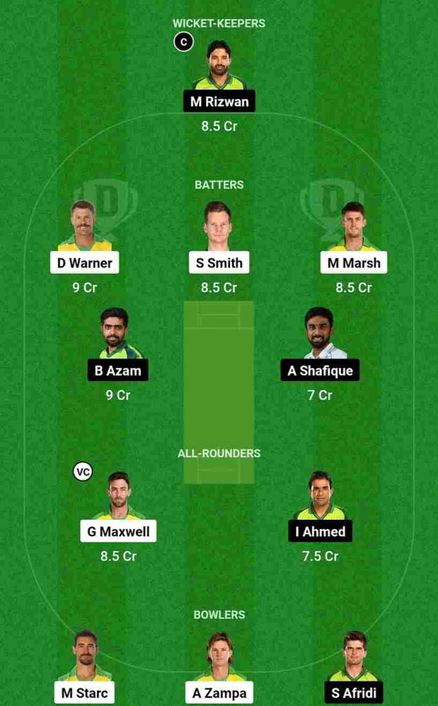 AUS vs PAK Dream11 Prediction 18th Match World Cup 2023 | Australia vs Pakistan 18th World Cup Match Dream11 Team, M. Chinnaswamy Cricket Stadium Pitch Report