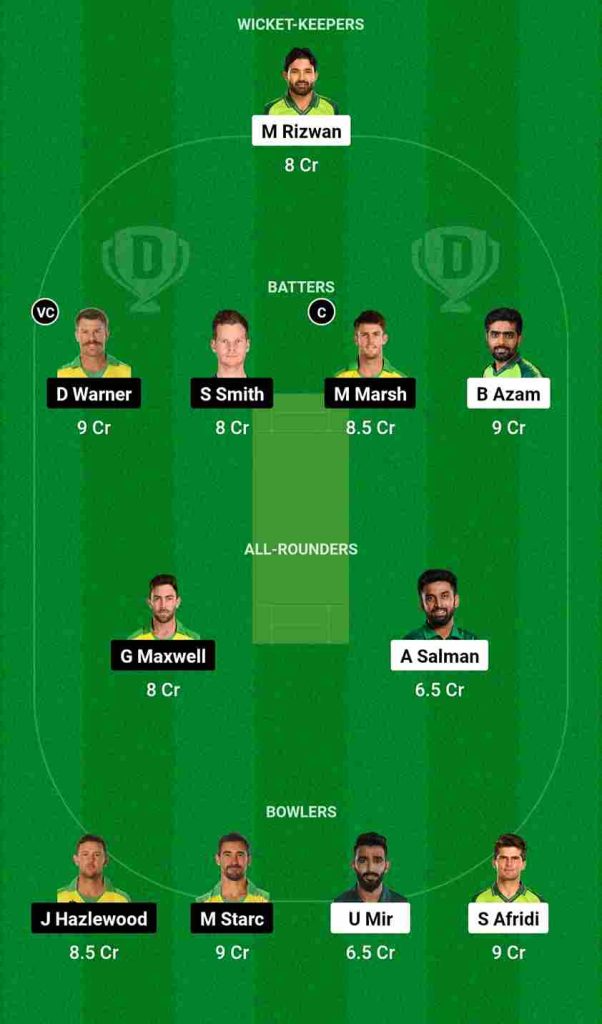 PAK vs AUS Dream11 Prediction World Cup Warm-up Match | Pakistan vs Australia Dream11 Team, Rajiv Gandhi International Stadium Hyderabad Pitch Report