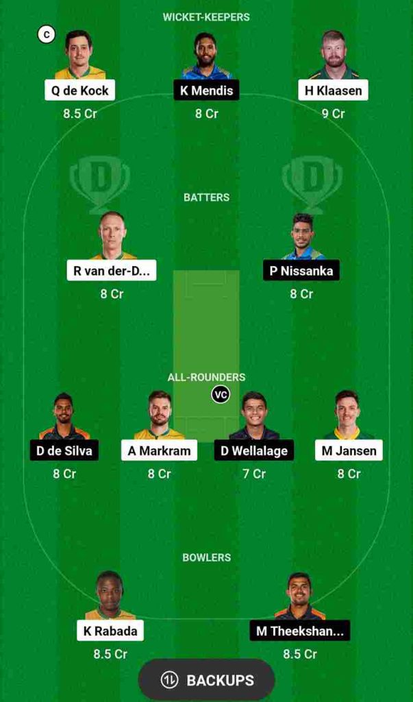 SA vs SL Dream11 Prediction World Cup 2023 Match No.3 | South Africa vs Sri Lanka Dream11 Team, Arun Jaitley Cricket Stadium Pitch Report