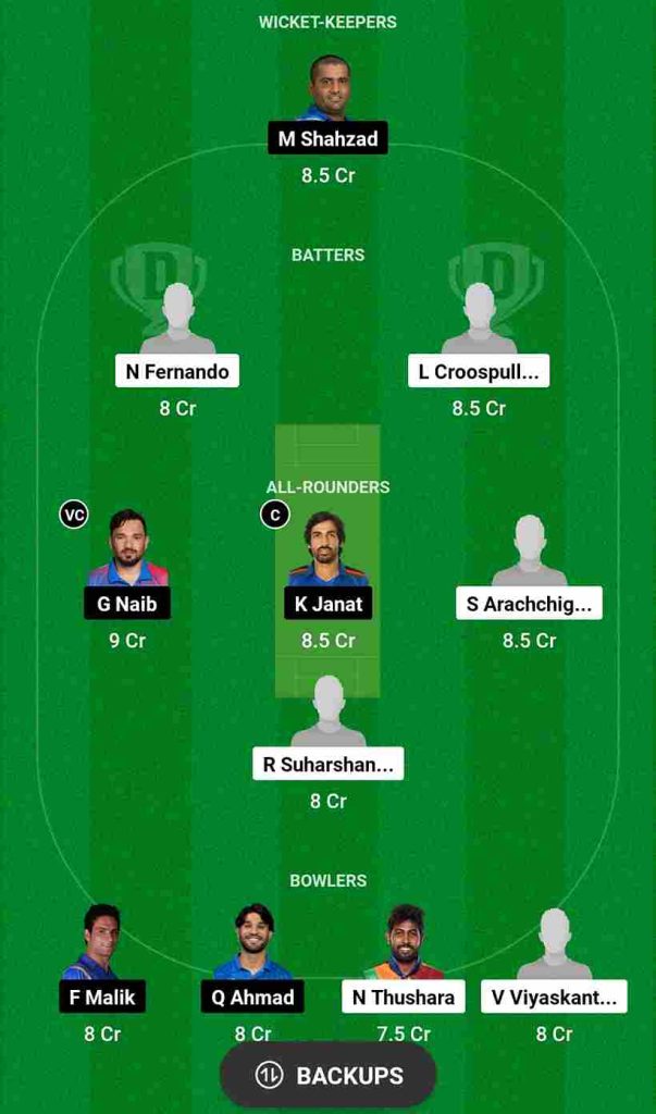 SL vs AFG Dream11 Prediction Asian Games Quarter Final-3 | Sri Lanka vs Afghanistan Dream11 Team, Pingfeng Campus Cricket Field Hangzhou Pitch Report