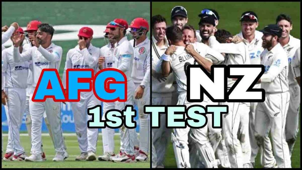 AFG vs NZ Test Schedule, Venue, Timing, Full Squads, and More Details | Afghanistan vs New Zealand 2024