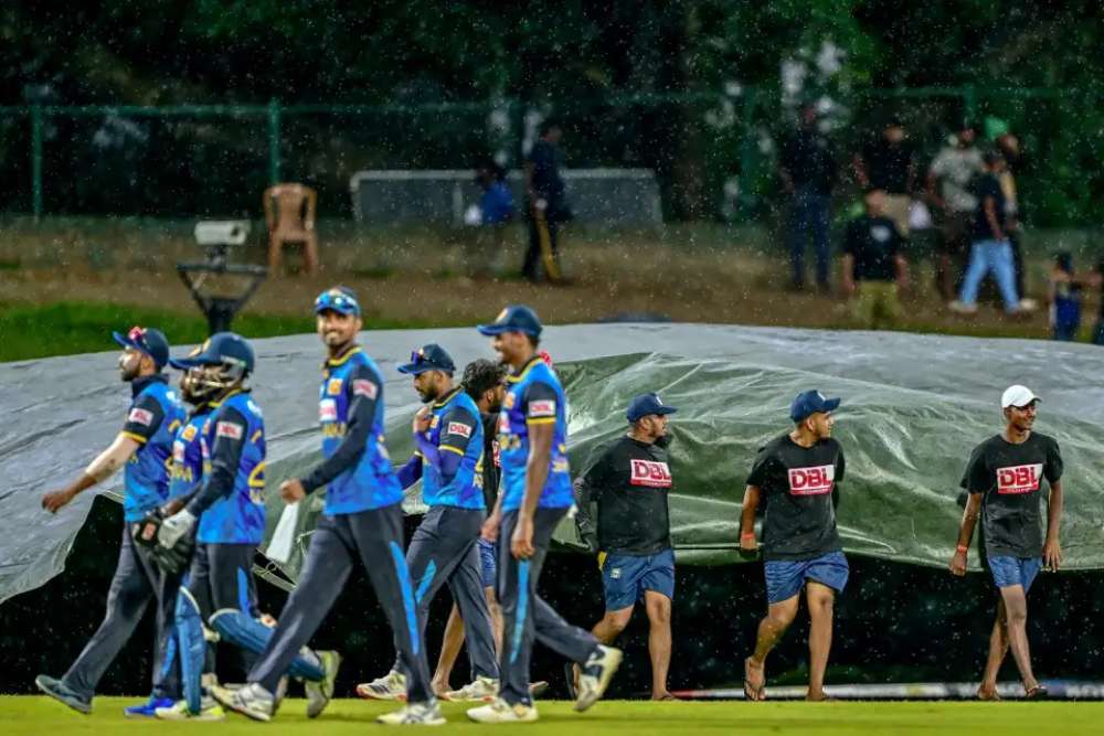 Image for SL vs NZ ODI Series: Sri Lanka Bags The ODI series after Rain Washes Out the 3rd ODI