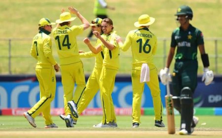 Image for India vs Australia In U19 World Cup FINAL as Australia U19 Beat Pakistan U19 In Semifinal | ICC U19 World Cup 2024