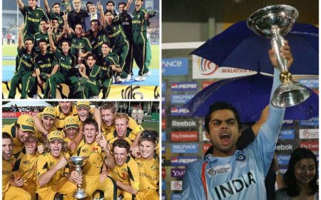 Image for ICC U19 World Cup Winners List; From 1988 To 2024, Check Out Full Details of ICC Under-19 Cricket World Cup.