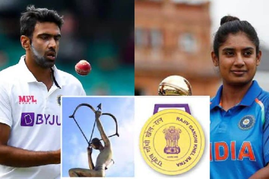 BCCI advanced names of R Ashwin and Mithali Raj for Khel Ratna, Bumrah for Arjuna Award