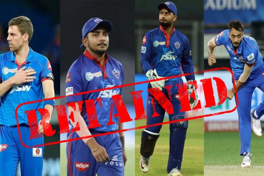 DC Full Players List in IPL 2022 - Retained, Released, Updated Squad after Mega Auction