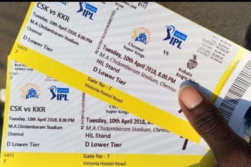 Step by Step guide on how to buy IPL 2022 Tickets Online
