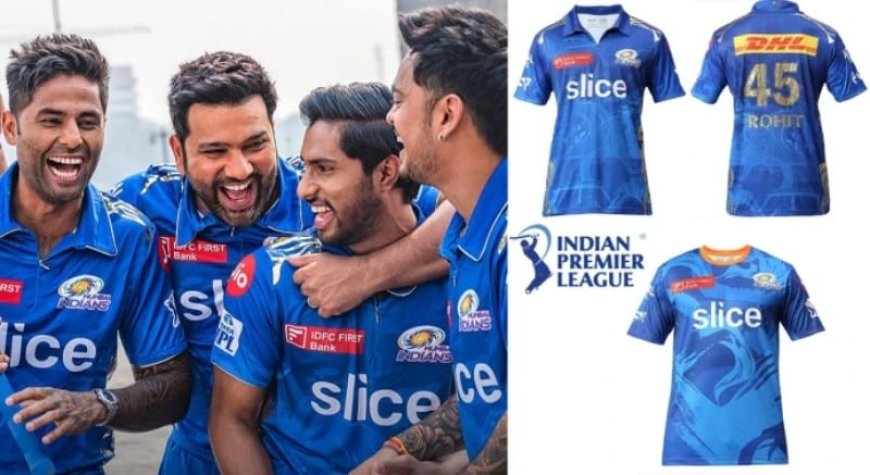 Mumbai Indians Jersey 2023 MI Unveil New Jersey For IPL 2023 Mumbai Indians Jersey 2023 MI Unveil New Jersey For IPL 2023