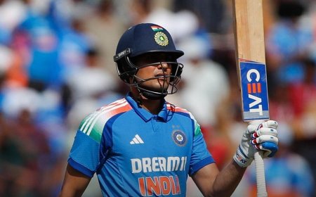 Shubman Gill welcomes back form before CT