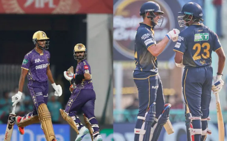 KKR vs GT at the Eden Gardens