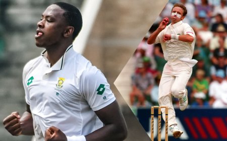 Rabada nearing Allan Donald's record in tests