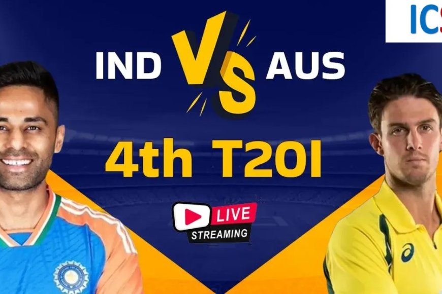 India vs Australia 4th T20 | Image Credits - Jagran