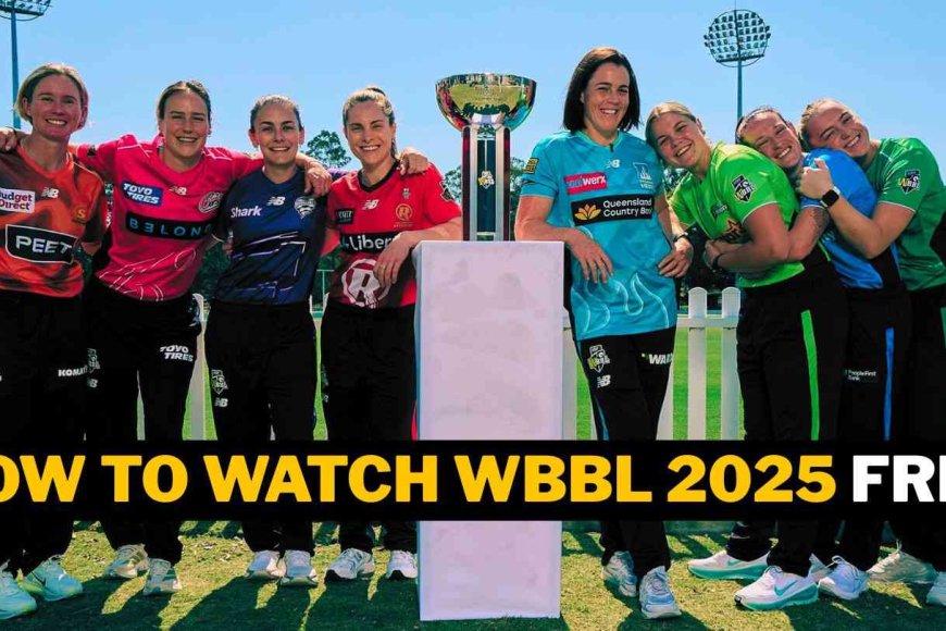WBBL 2025 Live Streaming Details