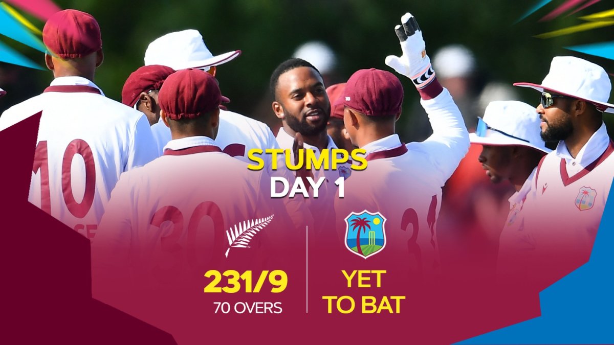New Zealand vs West Indies 1st Test: Pic: X (West Indies Cricket)