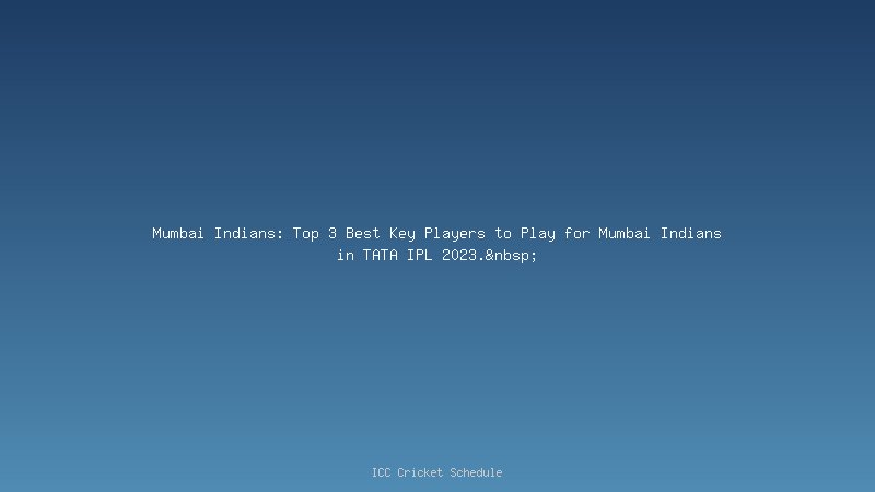 Mumbai Indians