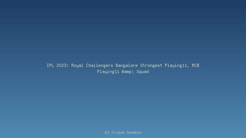 Virat Kohli and Faf du Plessis Batting Together for Royal Challengers Bangalore (RCB) in IPL 2022. 