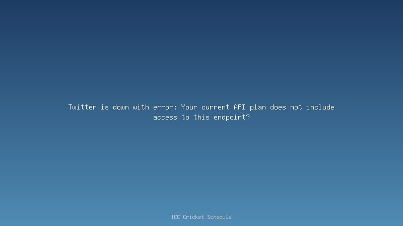 twitter error