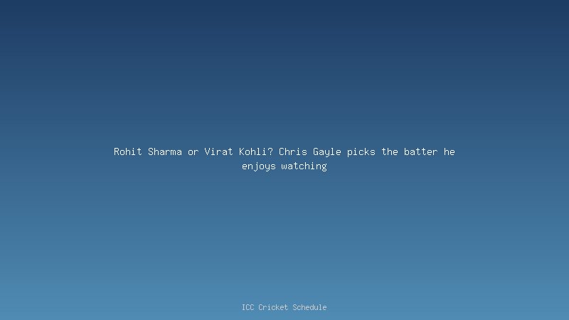 Rohit Sharma