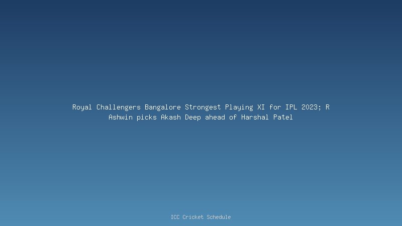 IPL 2023: Credits BCCI/IPL
