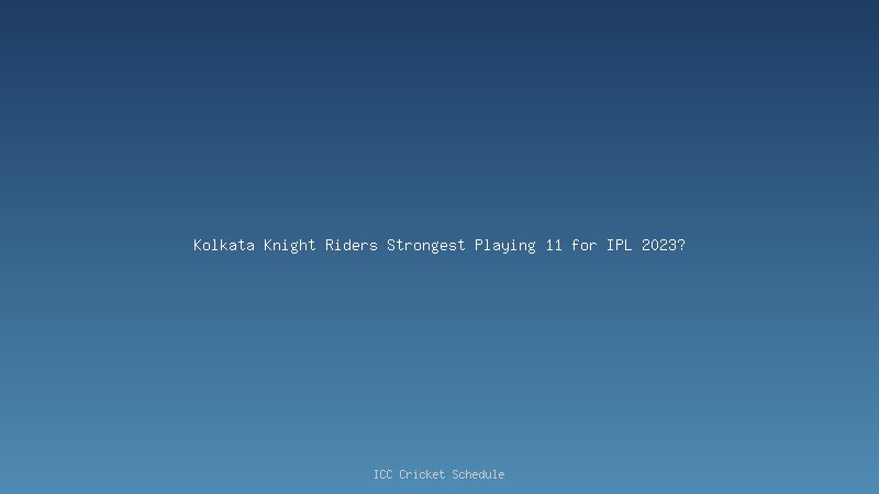 Kolkata-Knight-Riders