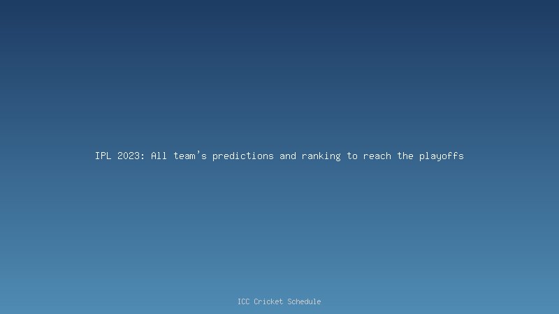 IPL 2023