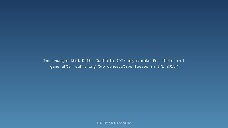 Delhi Capitals