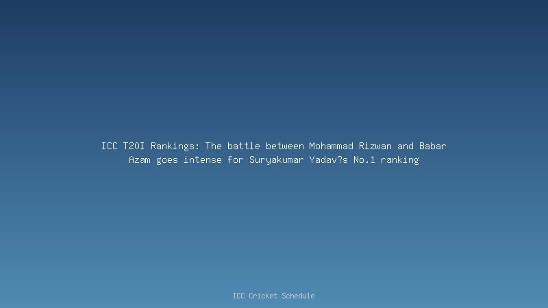 Probable Openers of Pakistan in ICC T20 World Cup 2021 [Predicted]