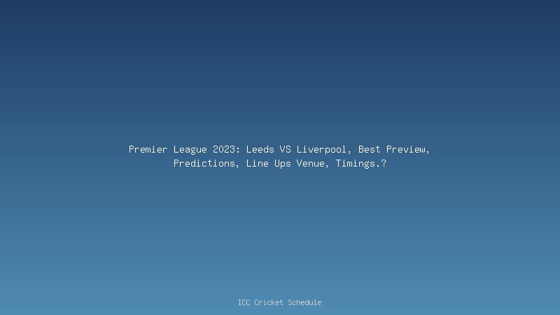 Mohammed Salah Premier League