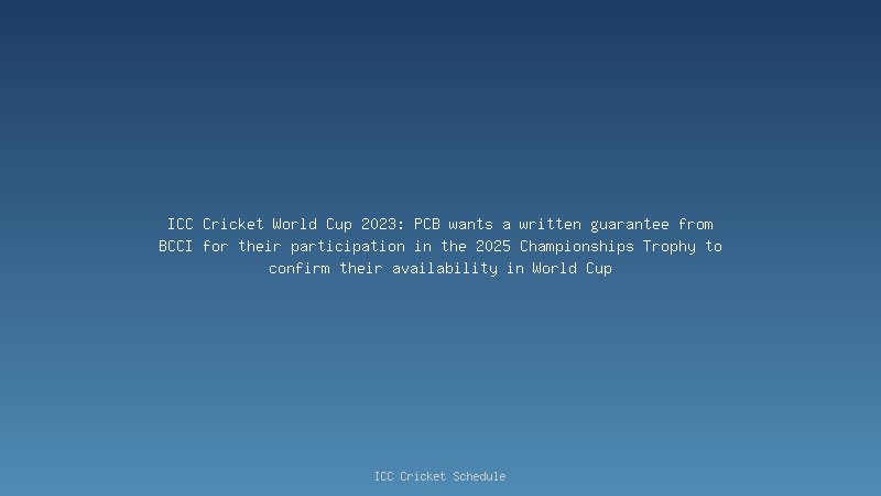 Pakistan set to Travel India For World Cup 2023? Babar drops a few hints.