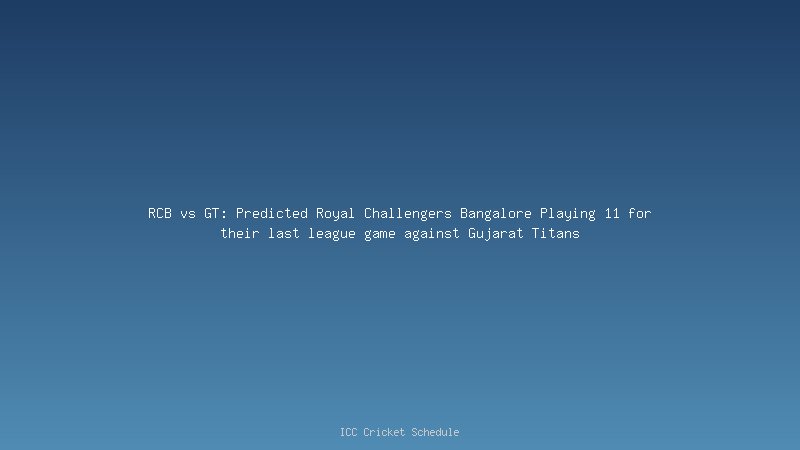 IPL 2023: Credits BCCI/IPL