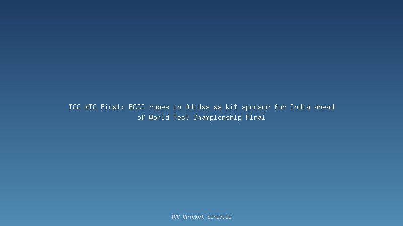 ICC WTC Final Qualification Scenario! Know, how can India qualify for the 2021-23 WTC final.