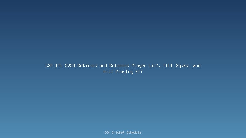 FULL RETENTION AND RELEASE LIST